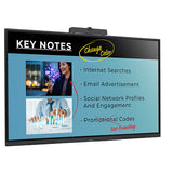 Sharp Electronics Corporation PN-L752B | Spectacular 4K Ultra-HD 75" Class (74 - 1/2" Diagonal) AQUOS Board Interactive Display System With 20-point PrecisionTouch Screen