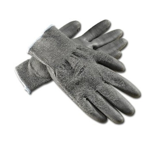 Showa 541-XL | 541 Palm Plus Gloves HPPE, Polyurethane Coated, Gray, X-Large