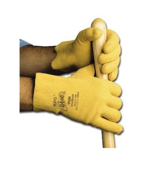 Showa 960L-10 | KPG Gloves Cotton/Knit, PVC Coated, Slip-On, Large