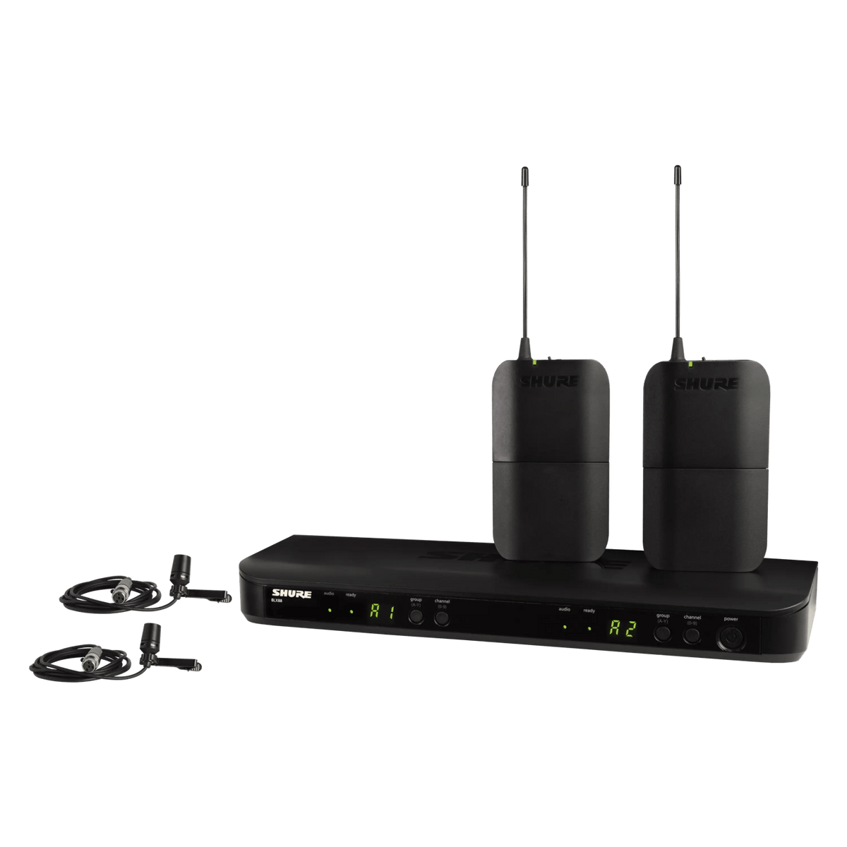 Shure Bros BLX188/CVL-H10 | BLX188 Dual Lav. System With CVL