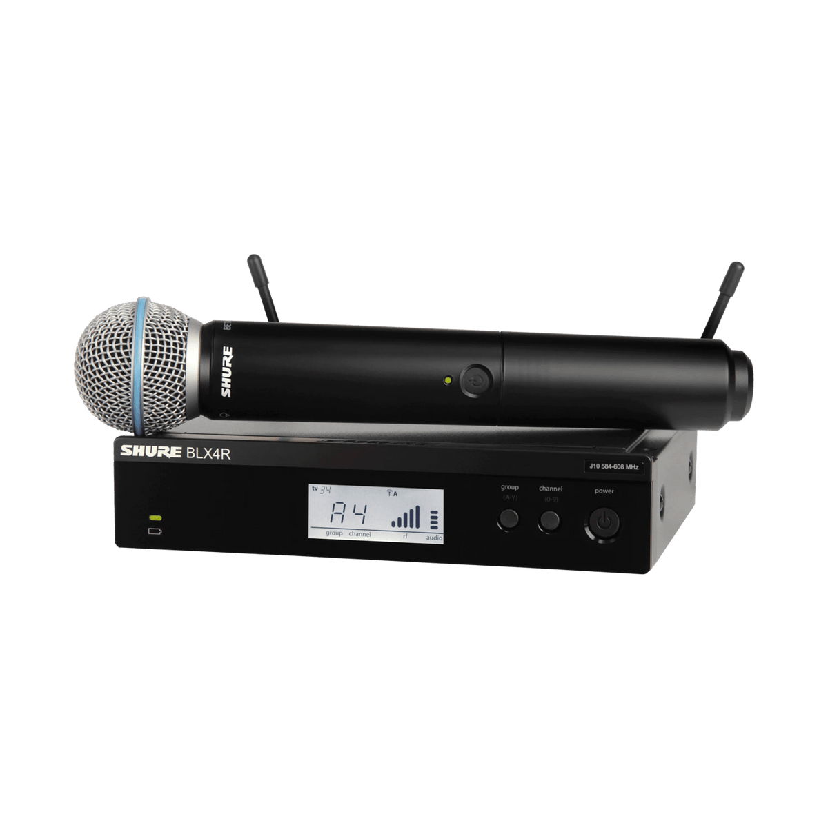 Shure Bros BLX24R/B58-H10 | BLX24R Vocal System With BETA58