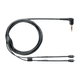 Shure Bros EAC46BKS | Detachable Earphone Cable 46", Black With Silver MMCX