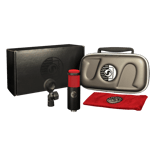 Shure Bros KSM313/NE | Roswellite Ribbon Mic, Black/Red