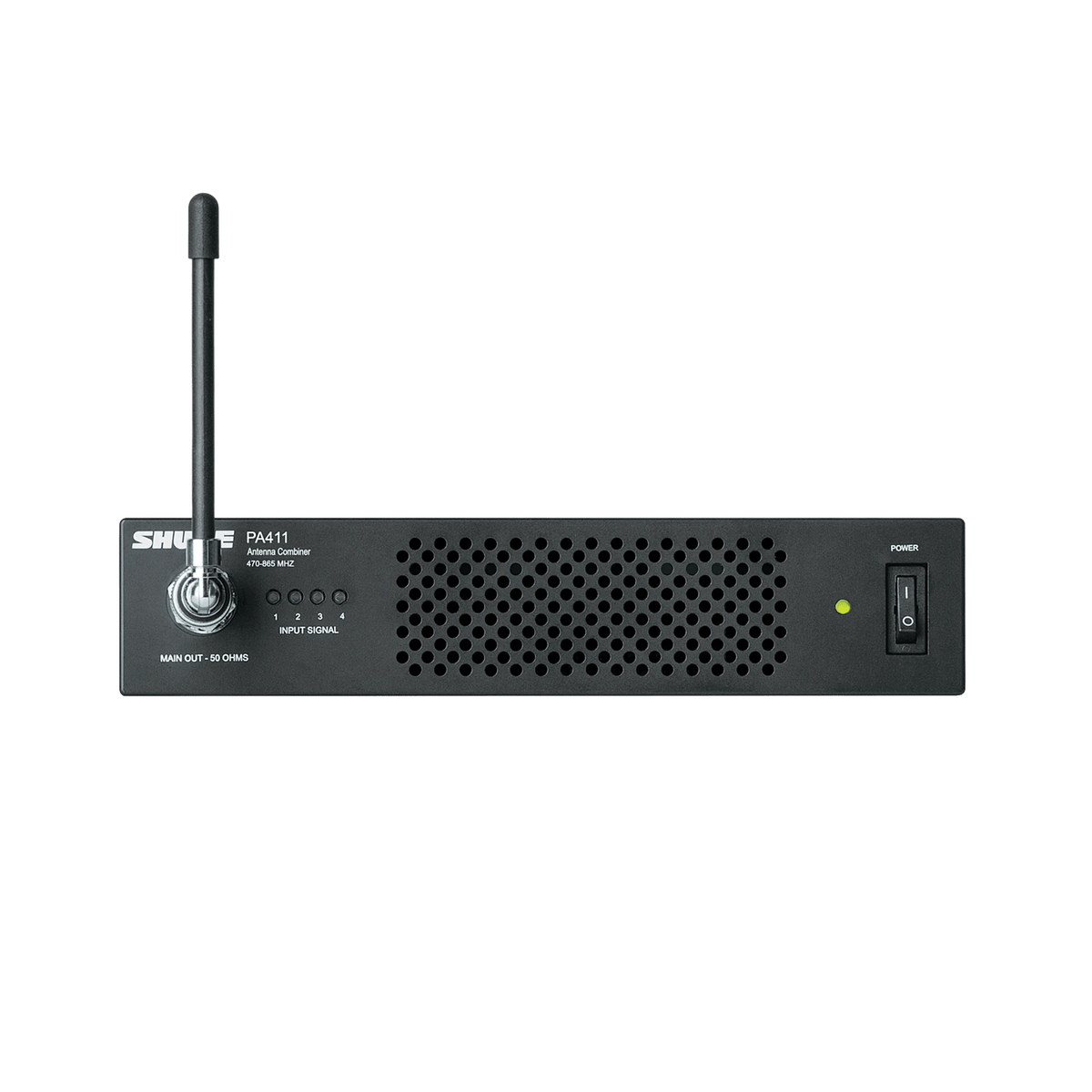Shure Bros PA411 | Four Port Antenna Combiner, 470-865 MHz