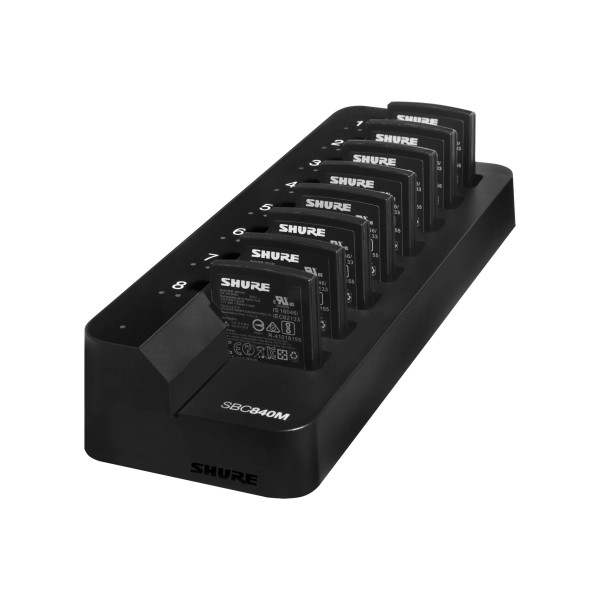 Shure Bros SBC840M-US | Ethernet Charger for 8 SB910M