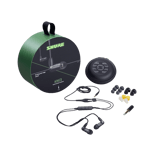 Shure Bros SE31BABKUNI | 1Ba Earphone, Black with -UNI