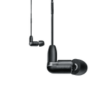 Shure Bros SE31BABKUNI | 1Ba Earphone, Black with -UNI