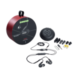 Shure Bros SE53BABK+UNI | 3BA Earphone, Black with Model: RMCE-UNI