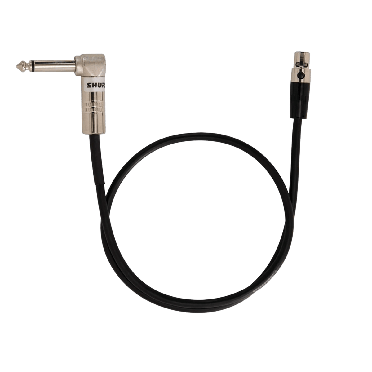Shure Bros WA304 | Instrument Cable, TA4F To Right Angle 1/4