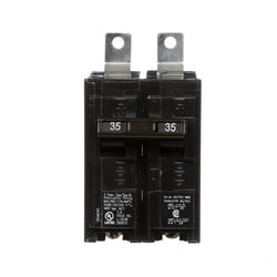 Siemens US2:B235 | Molded Case Circuit Breaker, Common Trip, Thermal Magnetic, Panelboard Mount, 2 Pole, 120/240 Volt AC, 35A, 10 kA Interrupting Rating