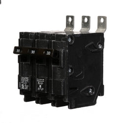 Siemens US2:B330 | Molded Case Circuit Breaker, Common Trip, Thermal Magnetic, Low Voltage, Panelboard Mount, 3 Pole, 240 Volt AC, 30A