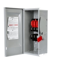 Siemens US2:GF322N | Safety Switch, Fusible, Solid Neutral, General Duty, 240 Volt AC, 250 Volt DC, 60A, 7-1/2 HP at 3 Phase, 3 Wire, 3 Pole