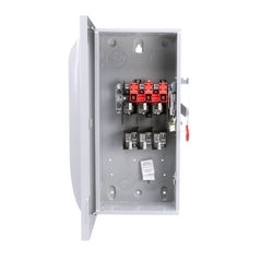 Siemens US2:GF323N | Safety Switch, Fusible, Solid Neutral, General Duty, 240 Volt AC, 250 Volt DC, 100A, 15 HP at 3 Phase, 3 Wire, 3 Pole