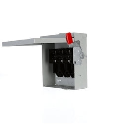 Siemens US2:GNF321R | Safety Switch, Non-Fusible, General Duty, 240 Volt AC, 250 Volt DC, 30A, 7-1/2 HP at 3 Phase, 3 Wire, 3 Pole