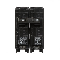 Siemens US2:Q290 | Miniature Circuit Breaker, Common Trip, Thermal Magnetic, Low Voltage, Plug-In, 2 Pole, 120/240 Volt AC, 90A, 10 kA Interrupting Rating
