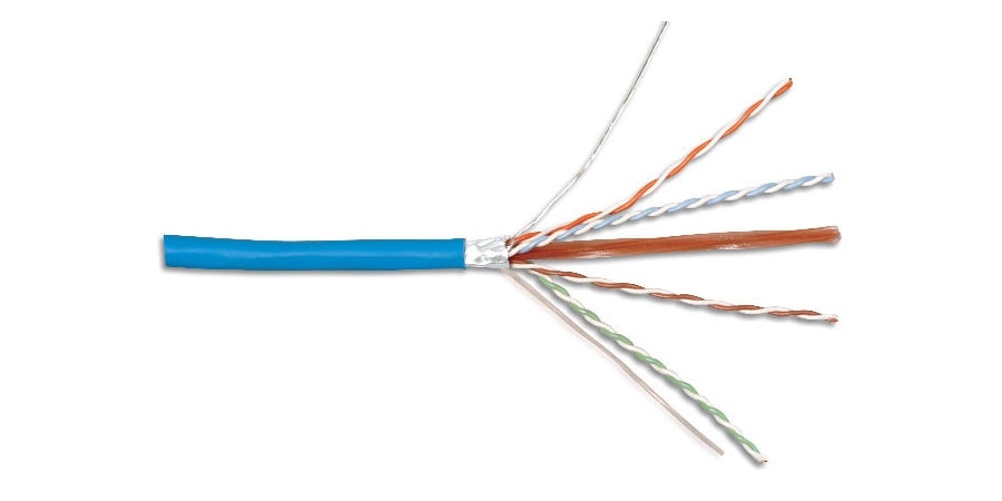 Siemon Company 9A6P4-A5-05-R1A | Cable, 23AWG, Solid, Plenum, 1000 ft., 4 Pairs, Yellow