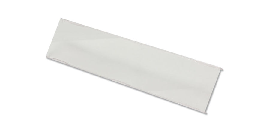 Siemon Company MC4 | Label Cover, Clear, Plastic, WxH, 50 x 4 in., For For M4 x 50 Connecting Blocks, Snap-On Mounting
