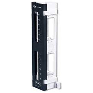 Siemon Company MX-89D-12 | Patch Panel, 1U, Black, Unloaded, 12 Ports