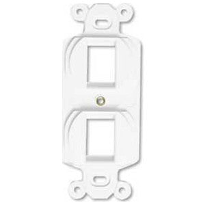 Siemon Company MX-D6F-02 | Mounting Frame, White, 6Port