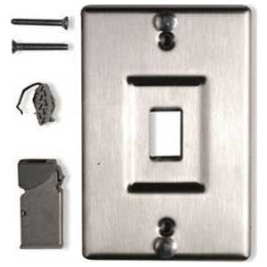Siemon Company MX-WP-Z6-SS | Faceplate, 1Port, Screw, Wall-mount, Stainless Steel