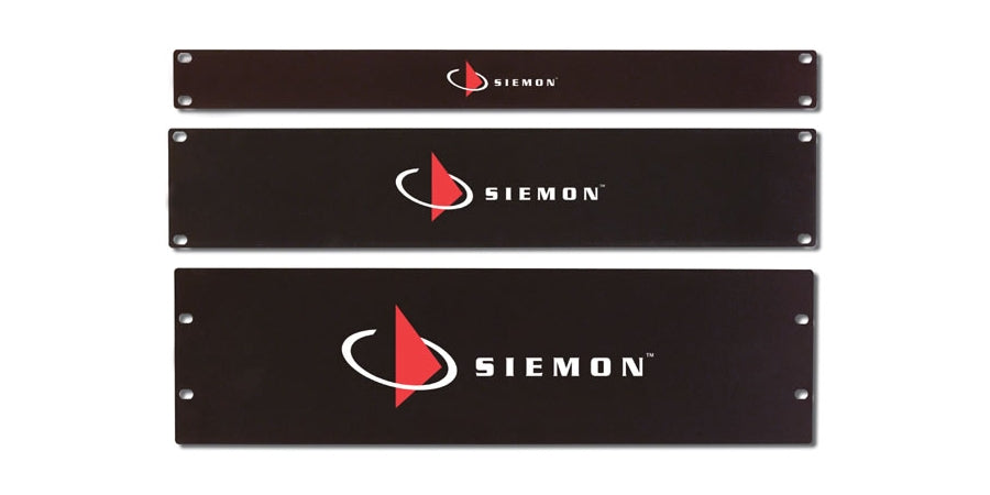 Siemon Company PNL-BLNK-1 | Patch Panel, 1 Unit, Black
