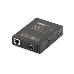 Signamax FO-065-1050GSFP | 10/100/1000 to 1000 SFP PoE+ Media Converter