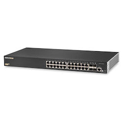 Signamax FO-SC30030 | C-300 24-Port Gigabit PoE+ Managed Switch – with 4 SFP Ports
