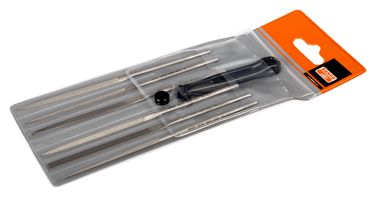 Williams 2-470-14-2-0 | Needle File Set Smooth Cut Unhandled 140 mm - 6 Pcs