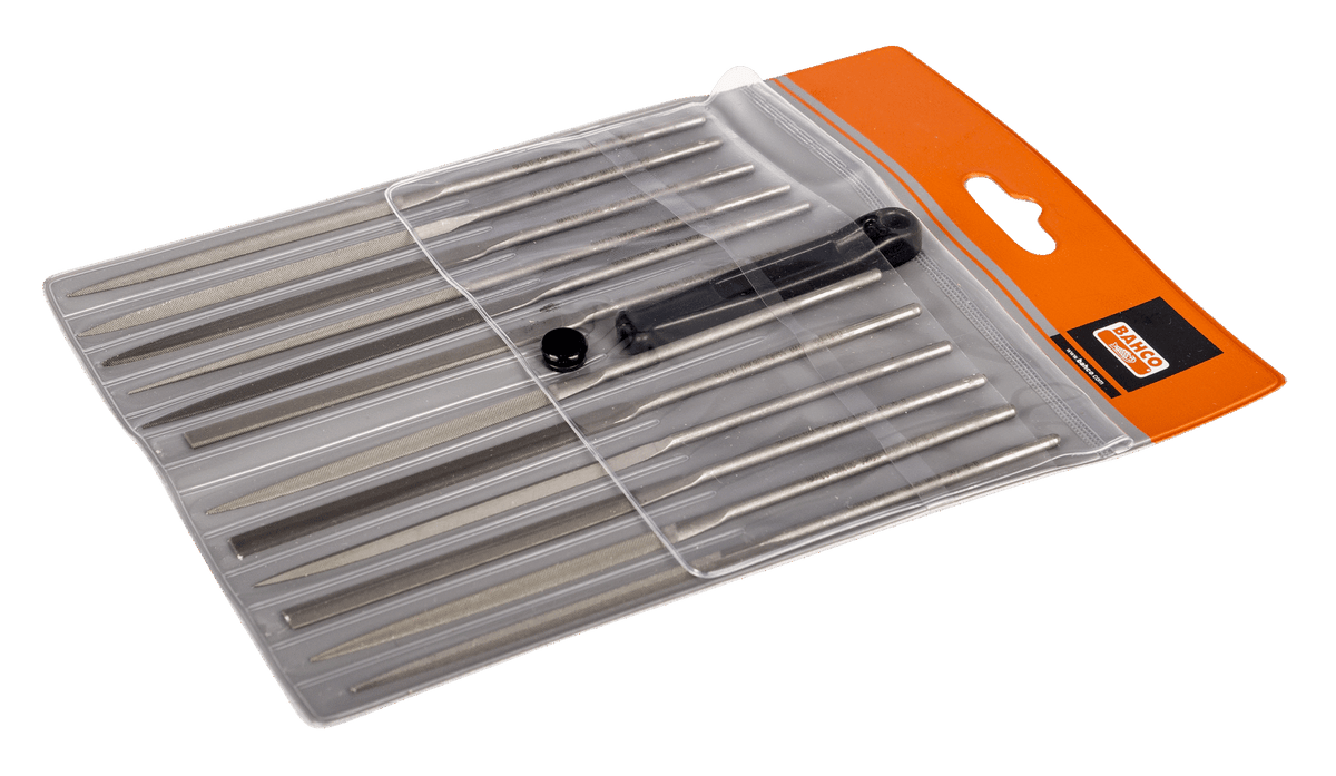Williams 2-472-16-0-0 | Needle File Set Bastard Cut Unhandled 160 mm - 12 Pcs
