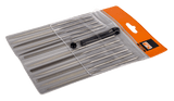 Williams 2-472-16-0-0 | Needle File Set Bastard Cut Unhandled 160 mm - 12 Pcs