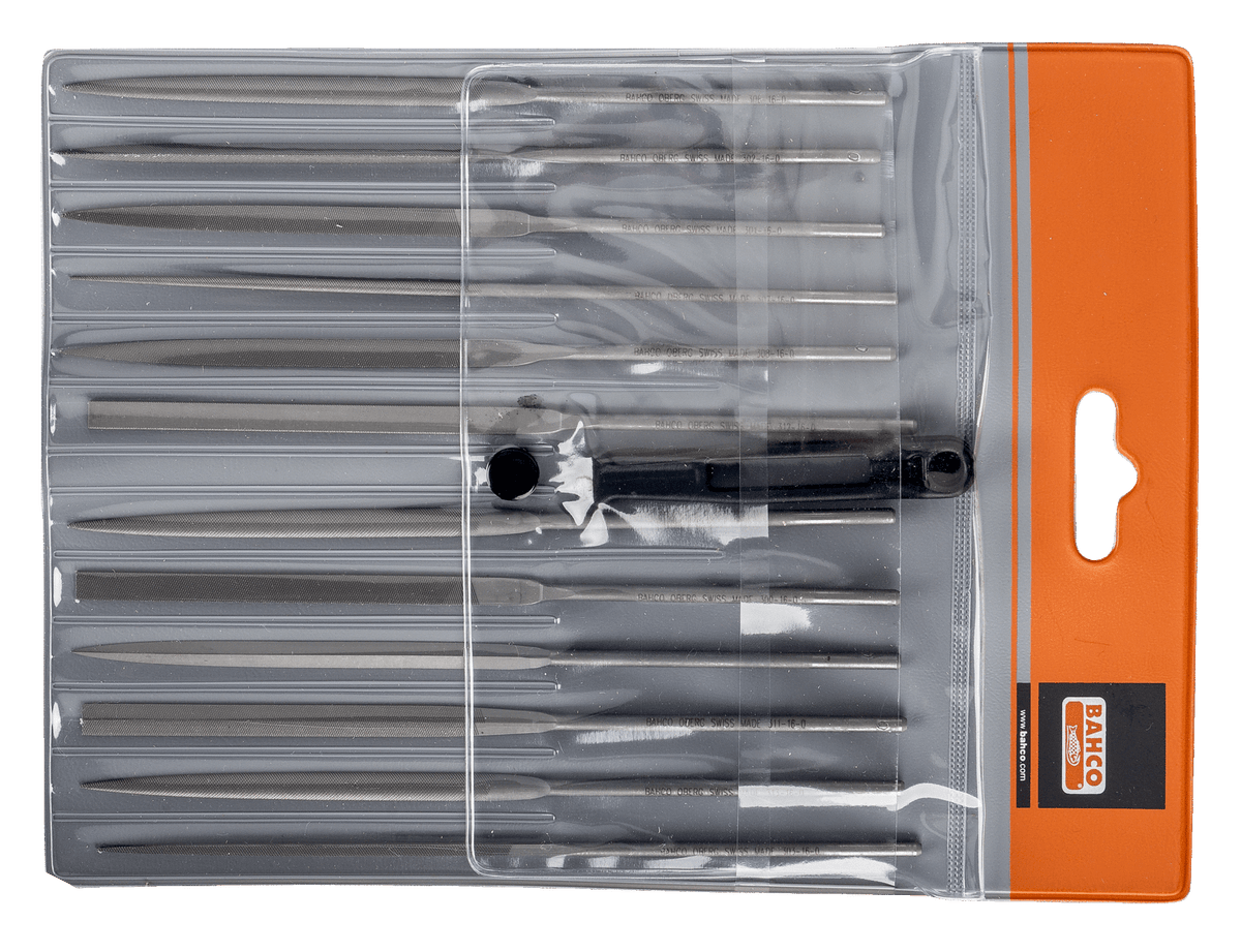 Williams 2-472-16-0-0 | Needle File Set Bastard Cut Unhandled 160 mm - 12 Pcs