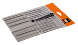Williams 2-472-16-1-0 | Needle File Set Second Cut Unhandled 160 mm - 12 Pcs