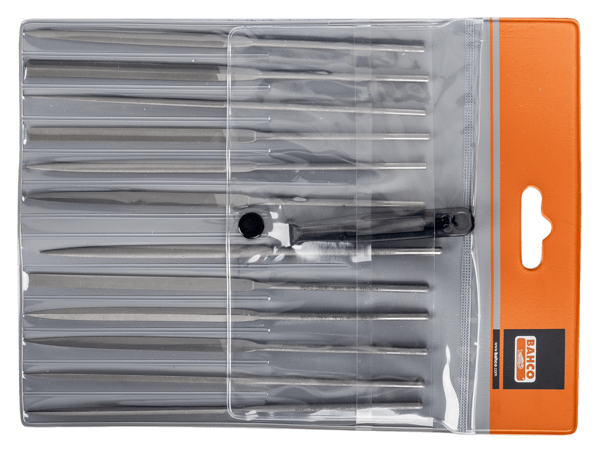 Williams 2-472-16-1-0 | Needle File Set Second Cut Unhandled 160 mm - 12 Pcs
