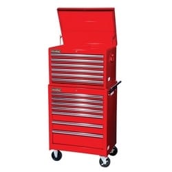 Williams 50767 | 5 Drawer Roll Cabinet, 27" X 18", Red