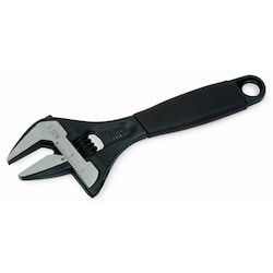 Williams 9029 RT US | ERGO 32 mm Central Nut Wide Opening Thin Jaw Adjustable Wrench with Rubber Handle 170 mm