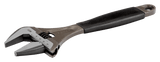 Williams 9031 R US | ERGO 32 mm Central Nut Wide Opening Jaw Adjustable Wrench with Rubber Handle and Phosphate Finish 170 mm