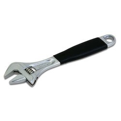 Williams 9072 RC US | ERGO 20 mm Central Nut Adjustable Wrench with Rubber Handle and Chrome Finish 158 mm