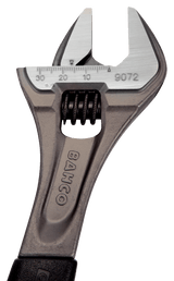 Williams 9073 R US | ERGO 20 mm Central Nut Adjustable Wrench with Rubber Handle and Phosphate Finish 158 mm
