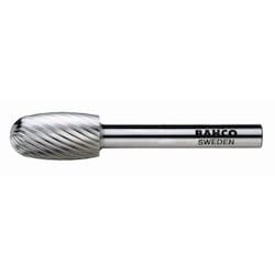 Williams BAHHSGE1222E | High Speed Steel Rotary Burrs Oval 7/8 Extra Coarse Toothing