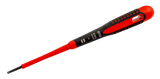 Williams BE-8010S | Bahco BE-8010S - ERGO VDE Insulated Slotted Screwdriver with 3-Component Handle 0.4 mm x 2.5 mm x 75 mm