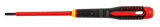 Williams BE-8255S | ERGO VDE Insulated Slotted Screwdriver with 3-Component Handle 1.2 mm x 6.5 mm x 150 mm