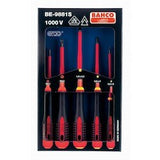 Williams BE-9881S | ERGO VDE Insulated Slotted and Phillips Screwdriver Set with 3-Component Handle - 5 Pcs