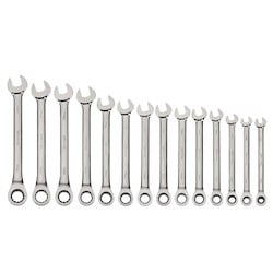 Williams JHMWS1124NRC | 14 Piece Combination Ratcheting WrenchSet 6 mm to 19 mm