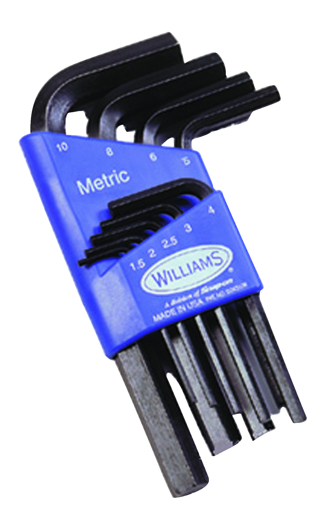 Williams JHW13609 | Hex Key Set, Ball Hex Key Style, Long, SAE, 9 Piece