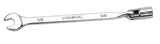 Williams JHW11902 | High Polish Chrome Finish Flex Combination Wrench 1/2