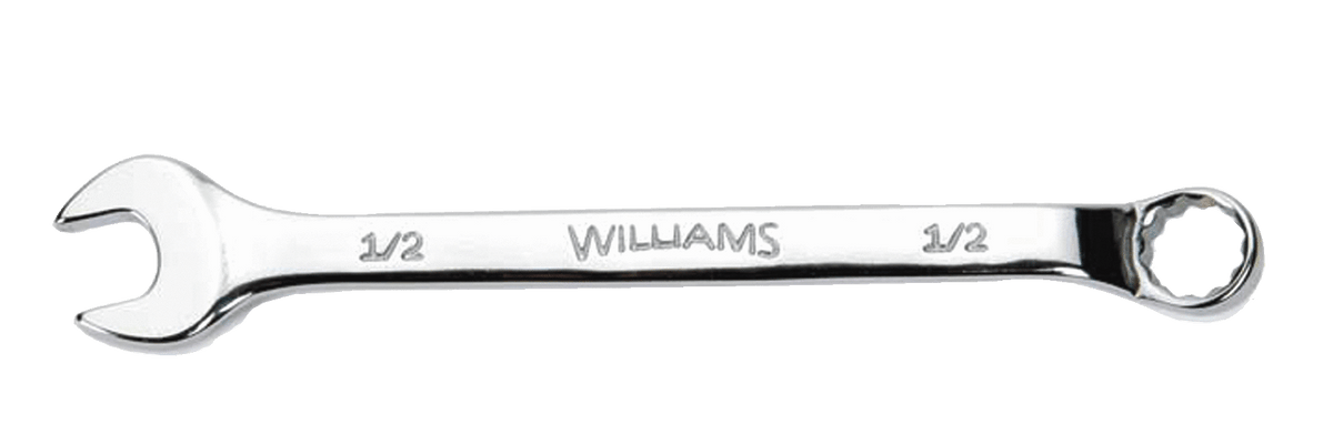 Williams JHW11957 | High Polish Chrome Finish Combination Wrench Offset 11/16