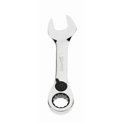 Williams JHW1208MRCS | 8 mm Stubby Reversible Ratcheting Combination Wrench High Polish , 12 Point