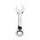 Williams JHW1208MRCS | 8 mm Stubby Reversible Ratcheting Combination Wrench High Polish , 12 Point