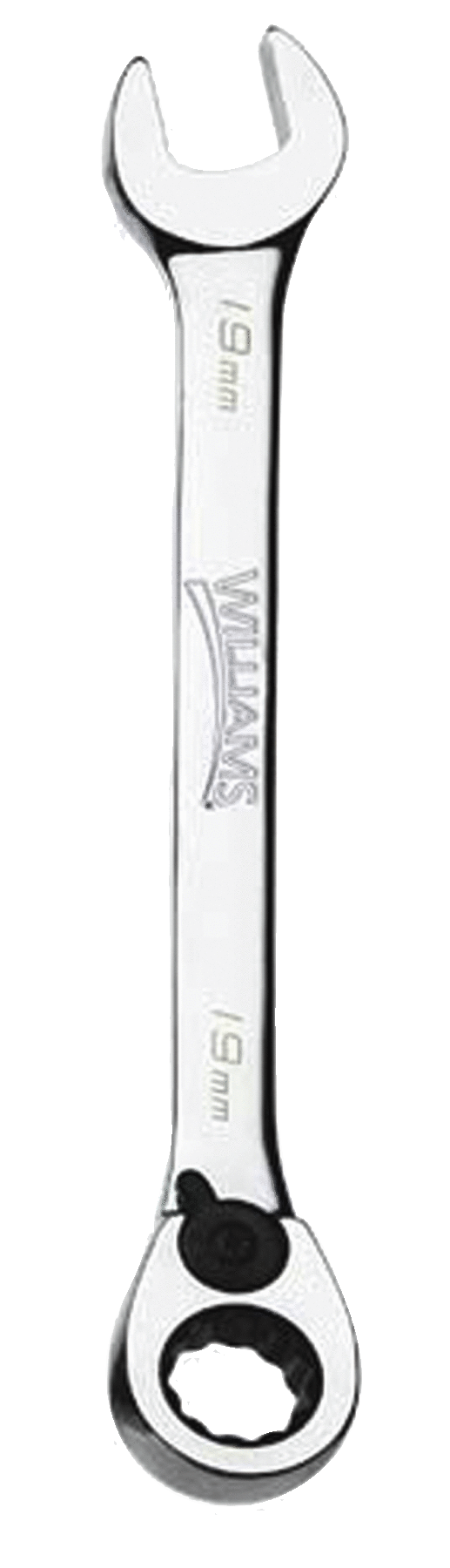 Williams JHW1221MRC | Reversible Ratcheting Combo Wrench Metric 12 Point 21 mm