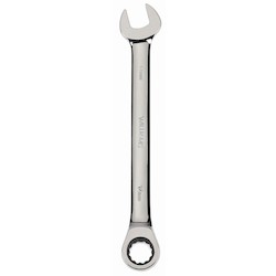 Williams JHW1215MNRC | 15 mm - Combination Ratcheting Wrench, 12 Point, High Polish Chrome Finish